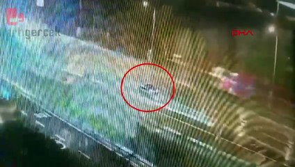 Maltepe'de iki kişinin öldüğü kaza kamerada