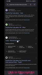 Paypal Fee Calculator by moneycirculate