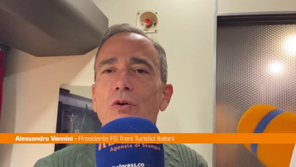 Vannini "Con FS Treni Turistici Italiani nuova soluzione di turismo"