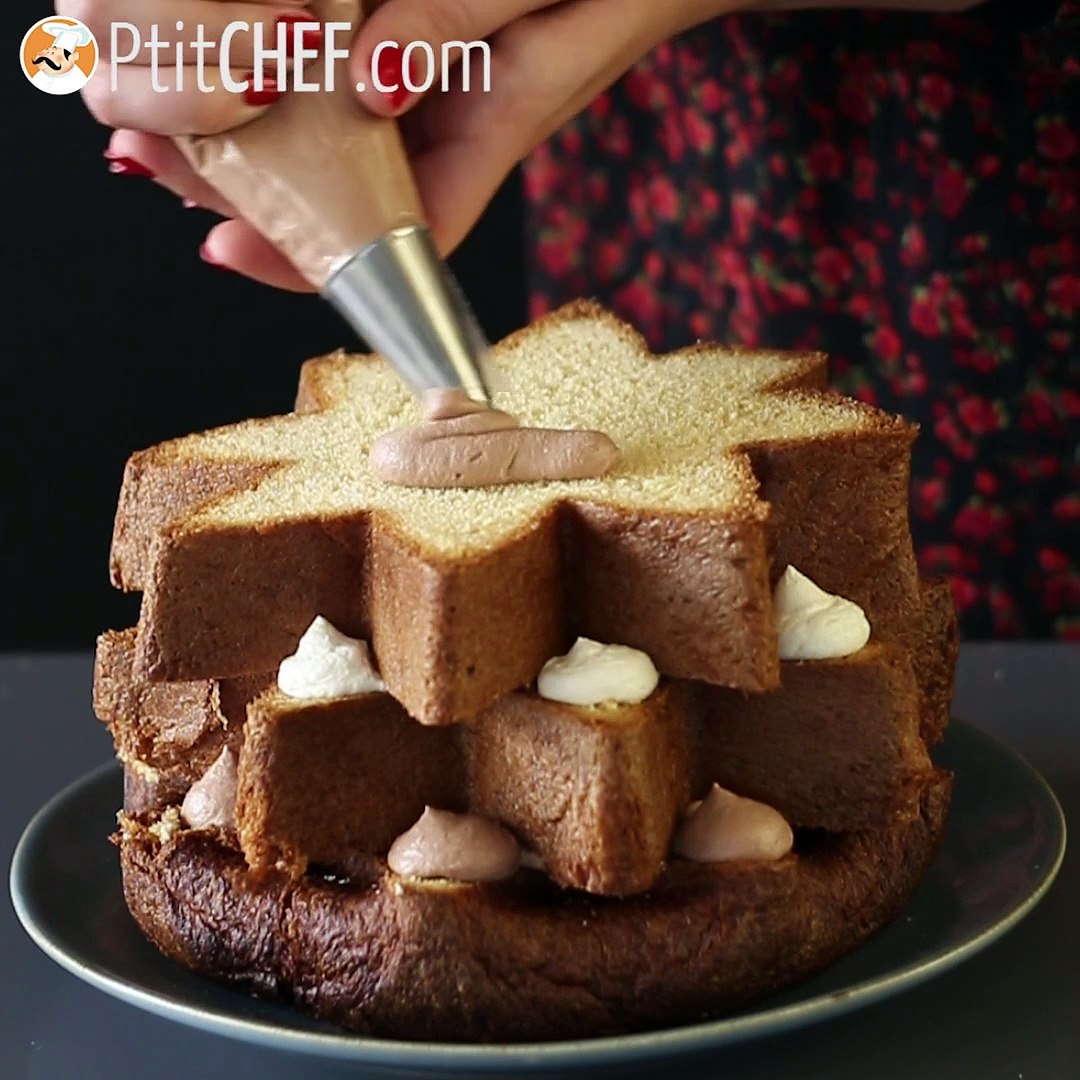 Gâteau d'anniversaire glacage au mascarpone - Recette Ptitchef