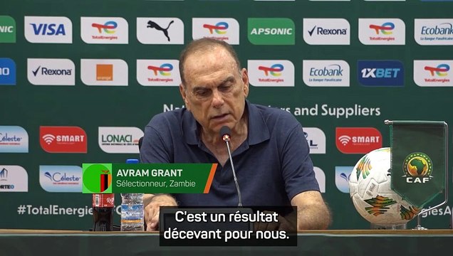 Grant : Très fier de ce que les joueurs ont montré