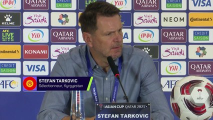 Tarkovic : "Je considère l'Arabie Saoudite comme l'une des meilleures équipes d'Asie"