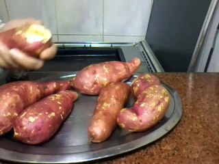 البطاطا المشوية السريعة