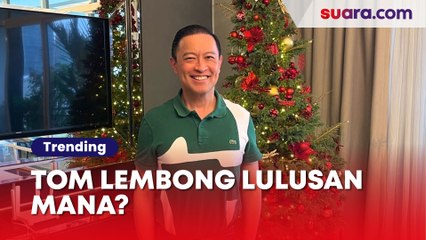 Tom Lembong Lulusan Mana? Dituding Gibran Rakabuming Kasih Contekan ke Cak Imin, Padahal 7 Tahun Tulis Pidato Jokowi