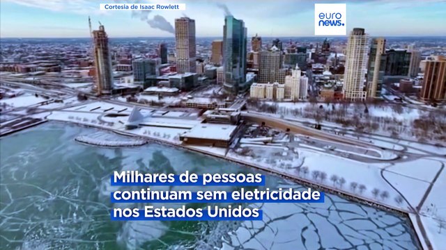 Frio extremo nos Estados Unidos faz pelo menos 91 mortos