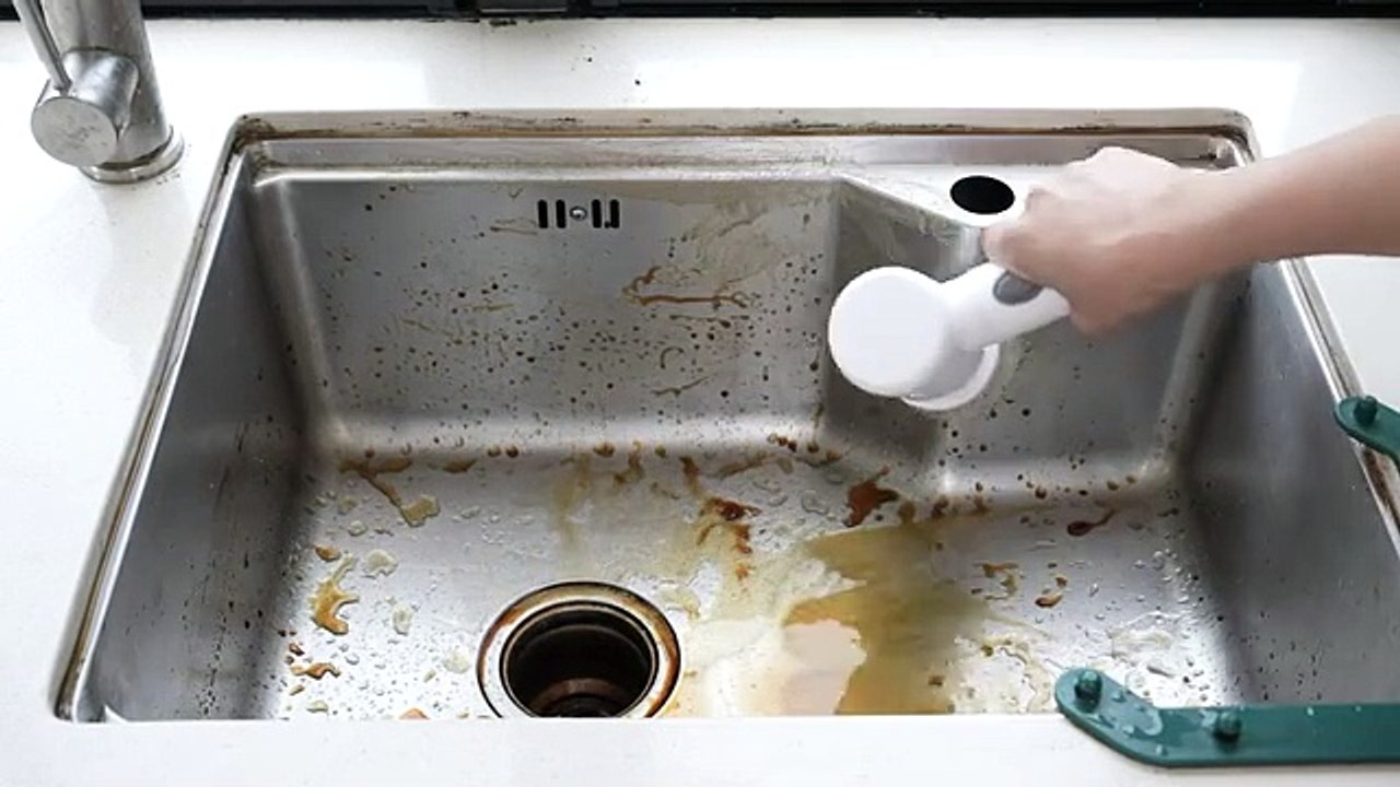 Electric Cordless Kitchen Cleaning Brush #linkinbio