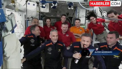 İlk Türk astronot Alper Gezeravcı, Uluslararası Uzay İstasyonu'nda bitki deneyine başladı