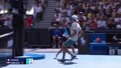 Open d'Australie - Fin de la belle aventure pour Cazaux, stoppé par Hurkacz