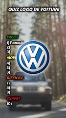 Quiz logos de voitures