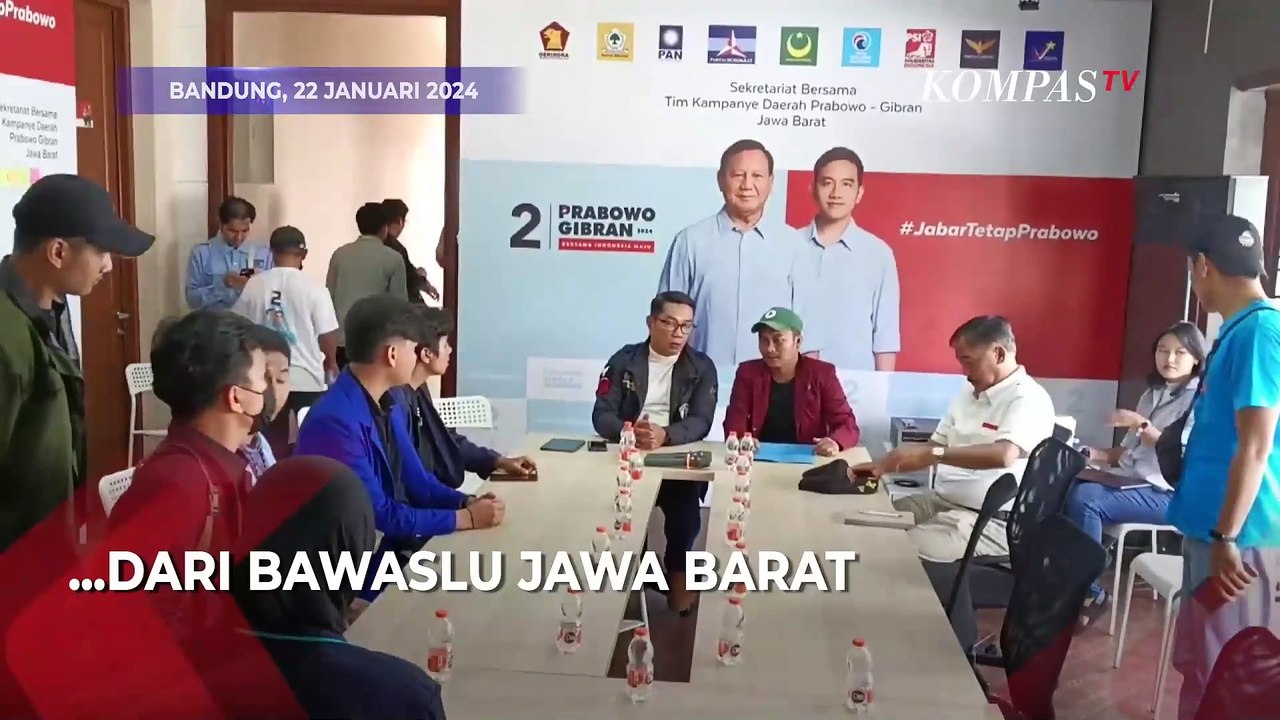 Penjelasan Ridwan Kamil soal Tudingan Politik Uang: Itu Hadiah Peserta