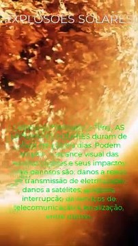 EXPLOSÕES SOLARES