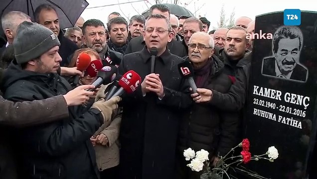CHP Genel Başkanı Özgür Özel, Kamer Genç’i ölüm yıldönümünde Tunceli’de: “Sayın Kemal Kılıçdaroğlu Genel Başkanımız çok selam söyledi”