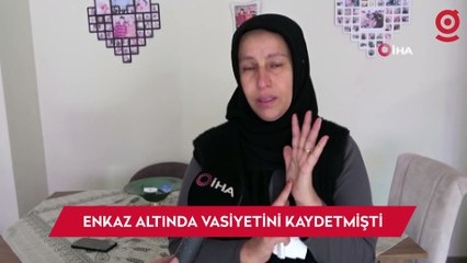 Download Video: Enkaz altında vasiyetini kaydetmişti: Depremde yaşadıklarını anlattı