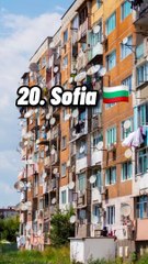 Top 20 des villes les moins sures dans chaque pays d'Europe