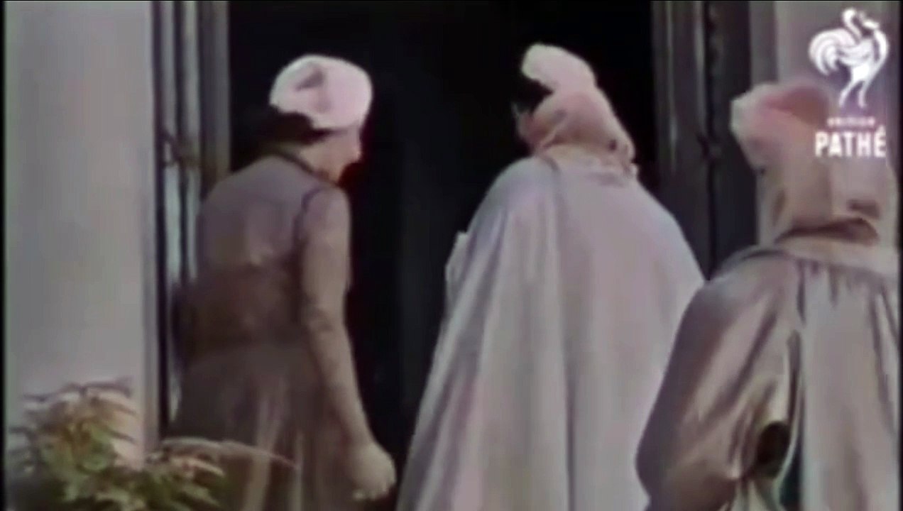 مراسم زواج الملك فاروق من الملكة ناريمان عام   1948