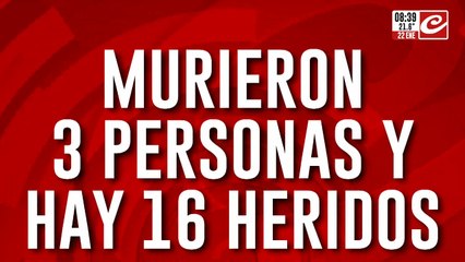 Accidente fatal en Salta: así sacaban a las víctimas atrapadas