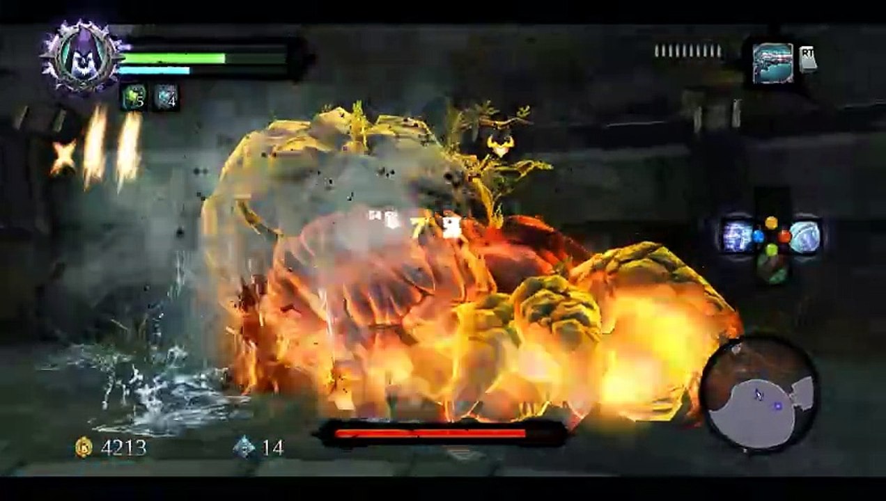 Darksiders 2 Death vs Karkinos Boss Battle