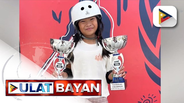 9 taong gulang na PH national team skateboarder, nanalo ng dalawang gold medal sa California Championship
