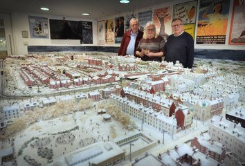 Eddie Izzard's 1940 Winter Wartime Model Railway at Bexhill Museum in East Sussex