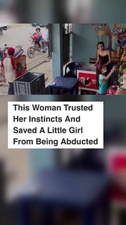 Woman Saves Little Girl From Getting Kidnapped