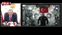 Uzaydan ilk bağlantı! İlk Türk astronot Alper Gezeravcı deneylerini anlattı
