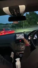 Watch moment reckless driver films himself speeding at '150mph' for social media
