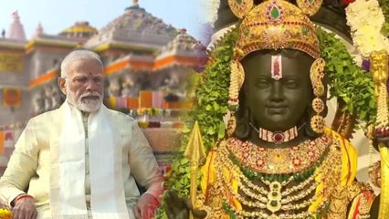 ৫০০ বছরের অপেক্ষার অবসান, রামলালার প্রাণ প্রতিষ্ঠার পর আবেগপ্রবণ যোগী-মোহন-কেশব