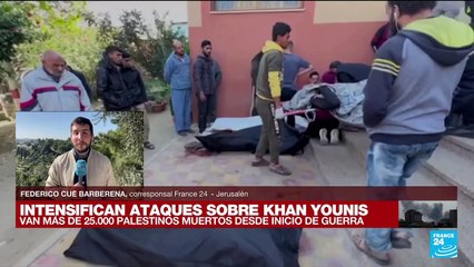 Informe desde Jerusalén: Israel refuerza su asedio en Khan Younis y corta el acceso a dos hospitales