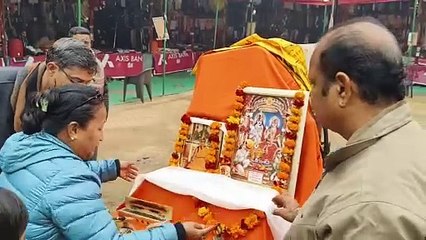 तिब्बतियों ने भी की भगवान राम की पूजा, देखे वीडियो