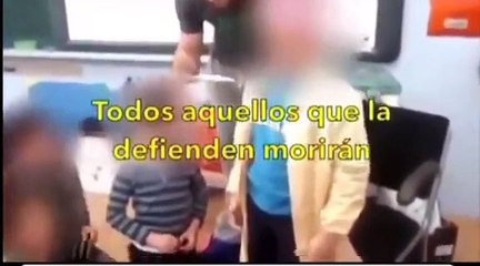 El "vergonzoso" vídeo de adoctrinamiento a estos niños en una escuela de Cataluña que siembran el odio a España