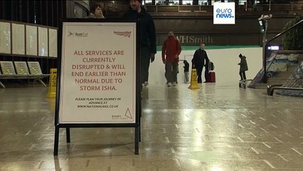 Sturmtief "Isha" fegt über die britischen Inseln, ein Toter