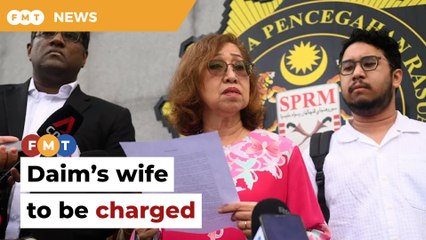 Daim’s wife to be charged tomorrow
