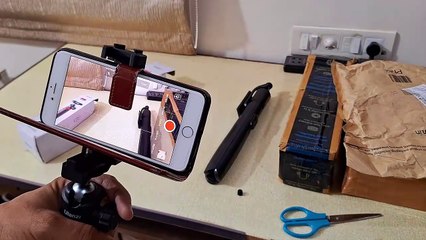 Unboxing and Review of ULANZI MT-44 Extendable Phone Tripod GoPro, Lightweight for Travel