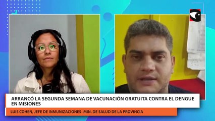 Arrancó La Segunda Semana De Vacunación Gratuita Contra El Dengue En Misiones