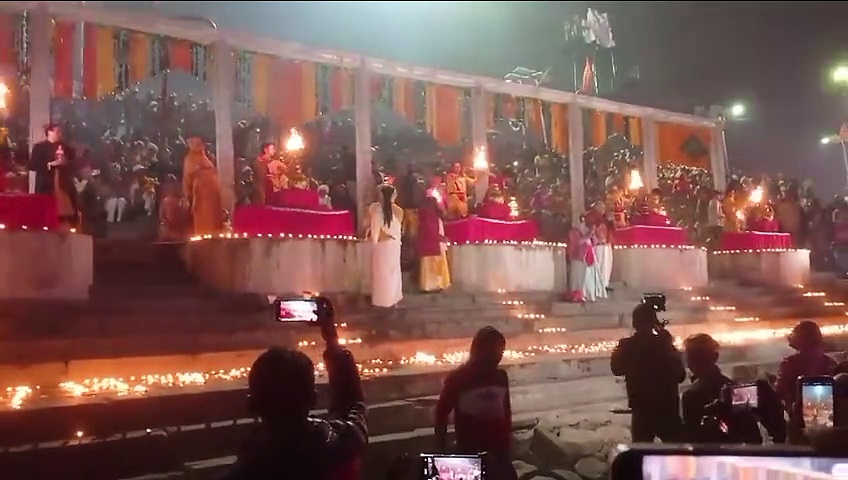 रामलला की प्राण प्रतिष्ठा के बाद शाम को भव्य सरयू आरती