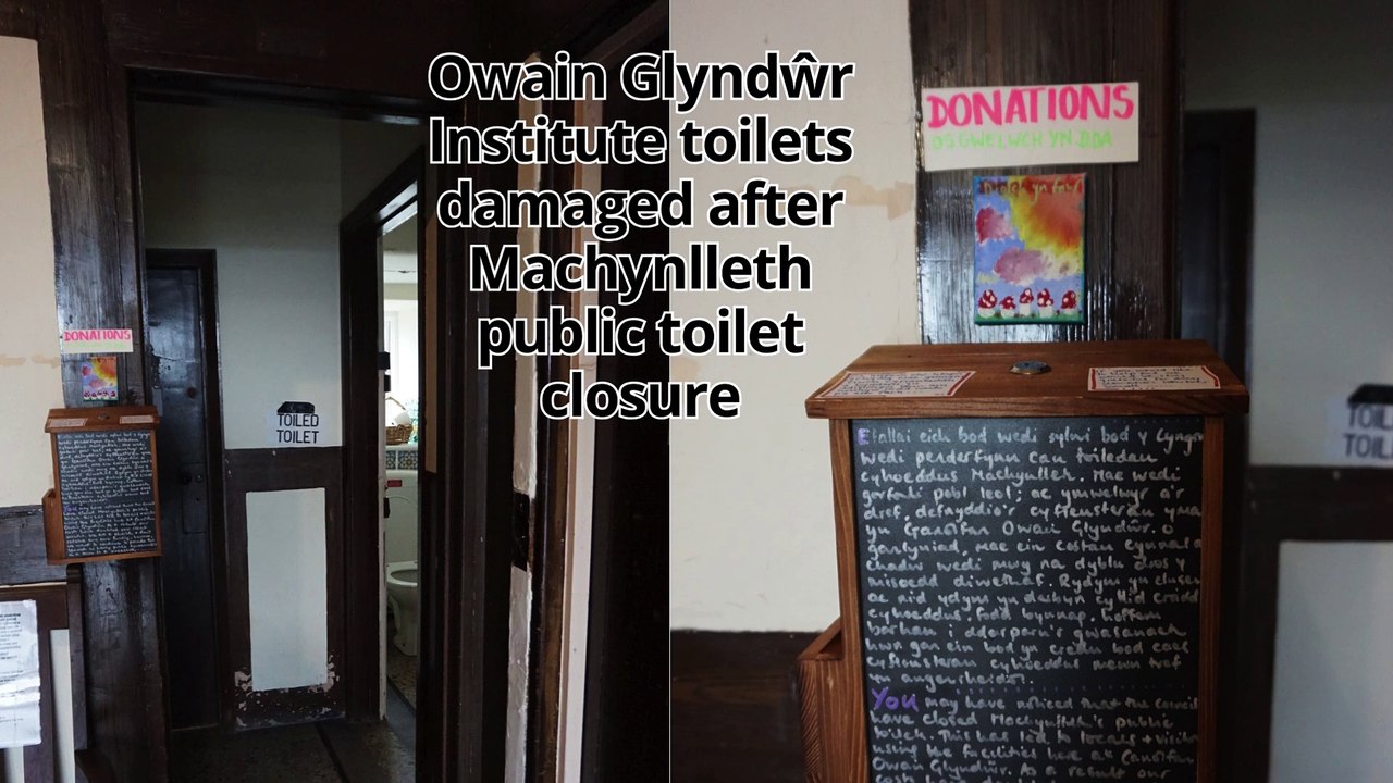 OGI toilets sustain damage as it bears brunt of Machynlleth public toilet closure