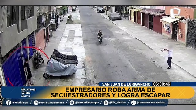 Empresario roba arma de sus secuestradores y logra escapar en SJL: detienen a dos de los captores y uno es menor de edad