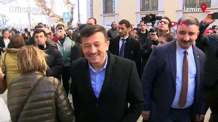 Hamza Dağ'dan esnaf ziyareti