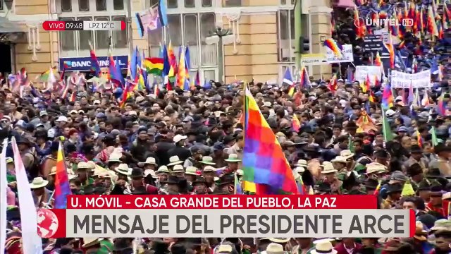 Arce denuncia en su discurso del 22 de enero que buscan acortar su mandato usando a la justicia como pretexto
