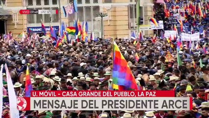 Arce denuncia en su discurso del 22 de enero que buscan acortar su mandato usando a la justicia como pretexto