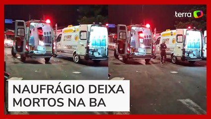 Naufrágio faz seis vítimas na Baía de Todos-os-Santos