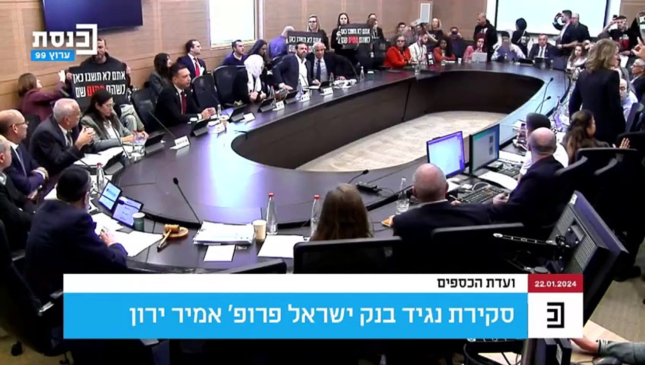 Wütende Angehörige von Geiseln stürmen israelisches Parlament