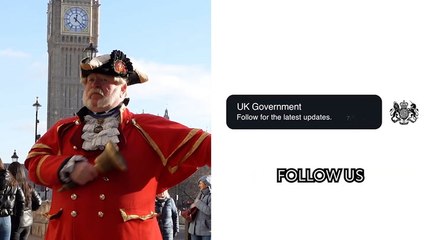 Town crier announces government WhatsApp channel