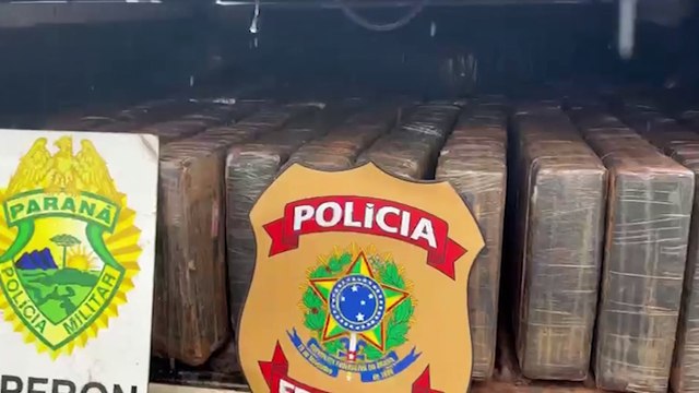 Polícia Federal e BPFron apreendem grande quantidade de maconha no Parque São Paulo