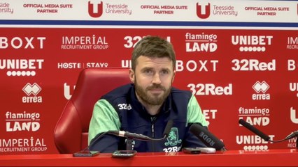 Carrick not getting carried away ahead of semi-final second leg