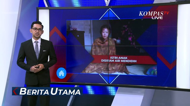 Istri dan Anak Disiram Air Panas Oleh Suami Akibat Cekcok, Polisi Kejar Pelaku!