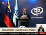 Fiscal General menciona los 11 ciudadanos acusados por traición a la patria