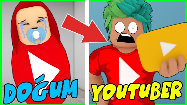 DOĞUMDAN ÖLÜME KADAR YOUTUBER OLDUM ☠️ | ROBLOX BROOKHAVEN HİKAYE HAN KANAL EKİP