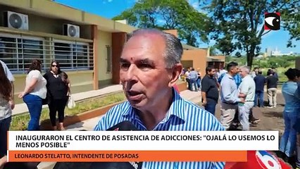 Inauguraron el centro de asistencia de adicciones "ojalá lo usemos lo menos posible"