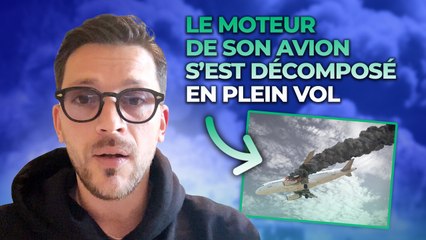 Il a vu sa vie défiler lors d'un incident en avion